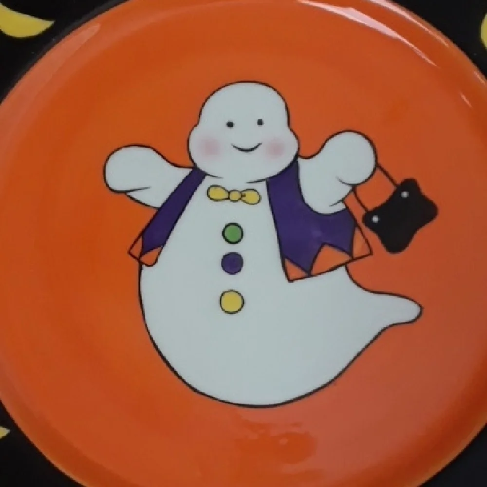 Halloween Ghost Plate